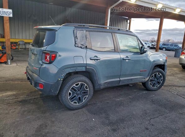ZACCJBCT6GPD07432 2016 JEEP RENEGADE Серый Задняя правая четверть