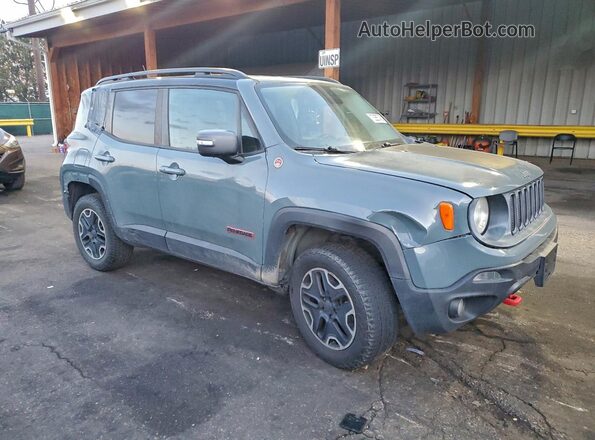 ZACCJBCT6GPD07432 2016 JEEP RENEGADE Серый Передняя правая четверть