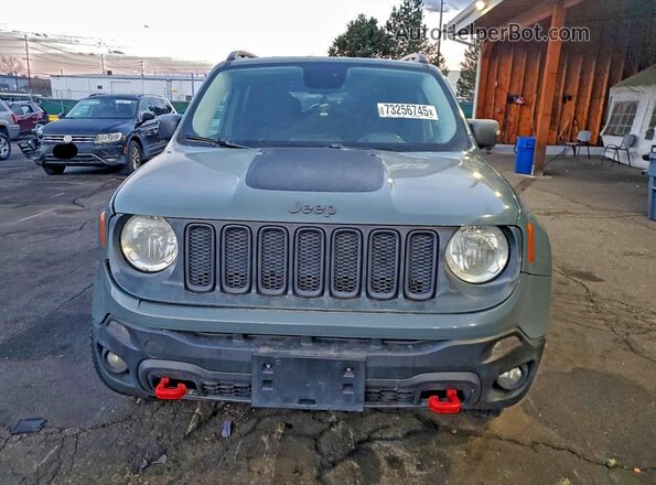 ZACCJBCT6GPD07432 2016 JEEP RENEGADE Серый Вид сзади