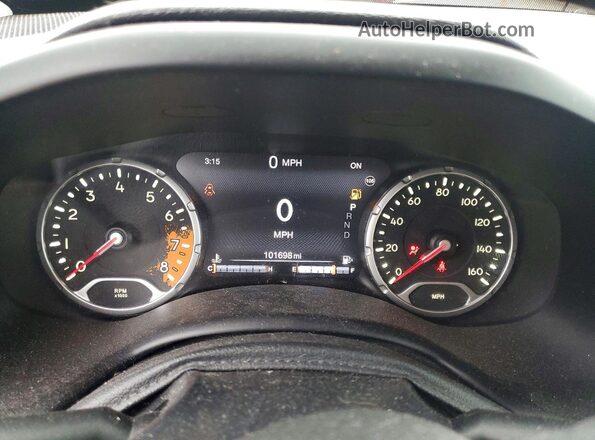 ZACCJBDB0HPE47256 2017 JEEP RENEGADE Синий Вид щитка приборов