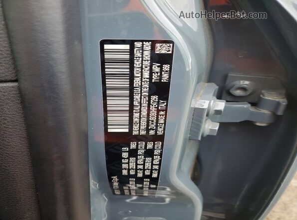 ZACCJBDB0HPE47256 2017 JEEP RENEGADE Синий Вид наклейки с VIN-кодом