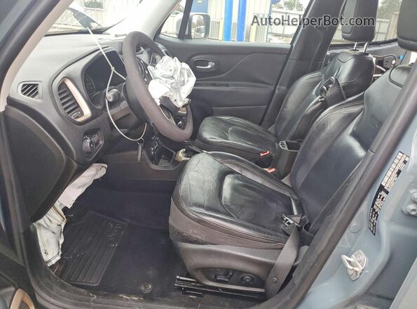 ZACCJBDB0HPE47256 2017 JEEP RENEGADE Синий Вид салона спереди
