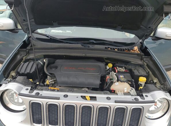 ZACCJBDB0HPE47256 2017 JEEP RENEGADE Синий Вид подкапотного пространства