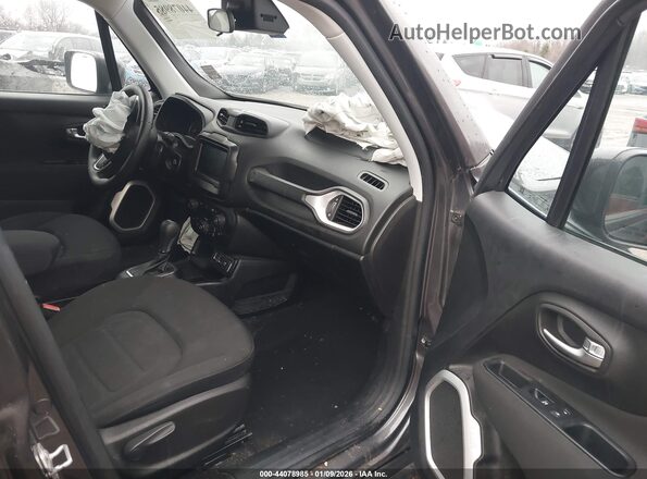 ZACNJABB2KPK31127 2019 JEEP RENEGADE Серый Вид салона спереди