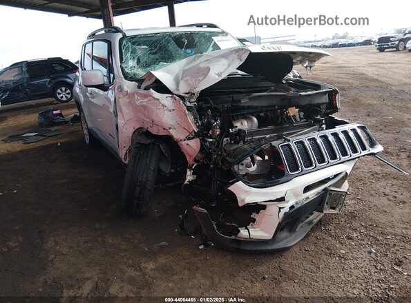 ZACNJABB2KPK83826 2019 JEEP RENEGADE White Przód prawy