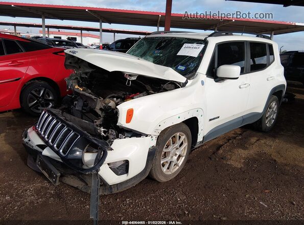 ZACNJABB2KPK83826 2019 JEEP RENEGADE White Przód lewy