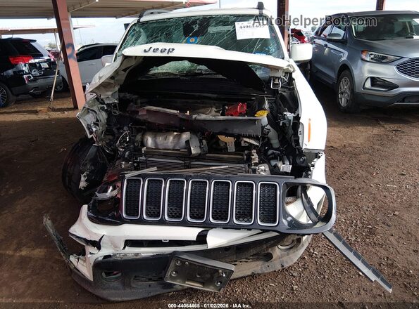 ZACNJABB2KPK83826 2019 JEEP RENEGADE White Widok zestawu wskaźników