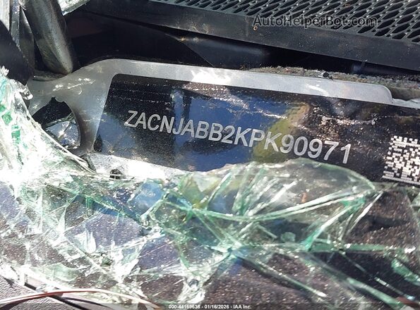 ZACNJABB2KPK90971 2019 JEEP RENEGADE Gray Widok komory silnika