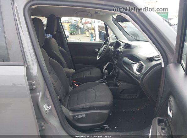 ZACNJABB2LPL94670 2020 JEEP RENEGADE Gray წინა სალონის ხედი