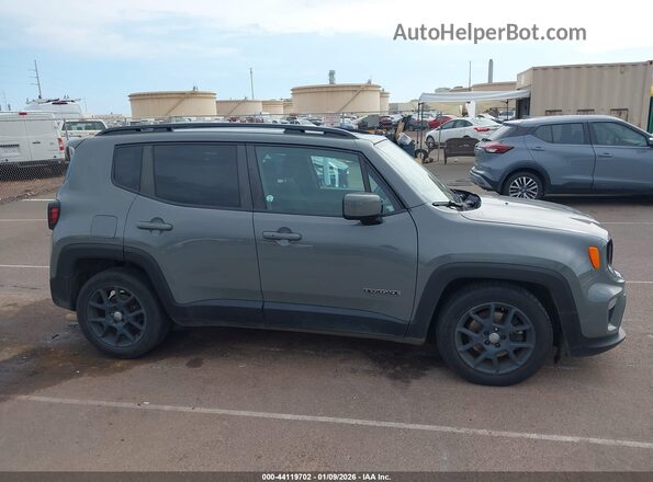 ZACNJABB2LPL94670 2020 JEEP RENEGADE Gray ხელსაწყოთა პანელის ხედი