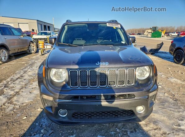 ZACNJABB8LPL90283 2020 JEEP RENEGADE Gray Вид спереду