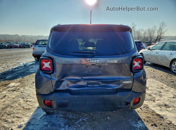 ZACNJABB8LPL90283 2020 JEEP RENEGADE Gray Вид ззаду