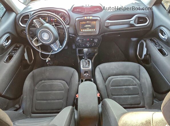 ZACNJABB8LPL90283 2020 JEEP RENEGADE Gray Вид панелі приладів