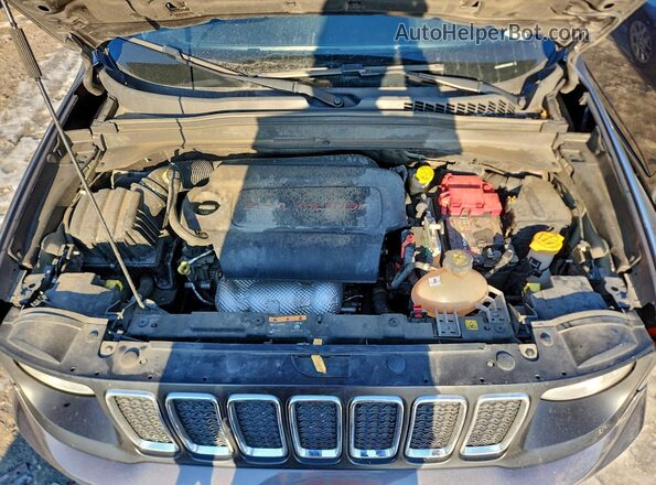 ZACNJABB8LPL90283 2020 JEEP RENEGADE Gray Вид підкапотного простору