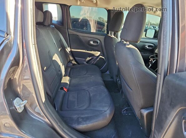 ZACNJABB8LPL90283 2020 JEEP RENEGADE Gray Вид задньої частини салону