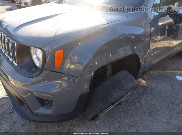 ZACNJBAB9KPK73754 2019 JEEP RENEGADE Gray Widok z przodu