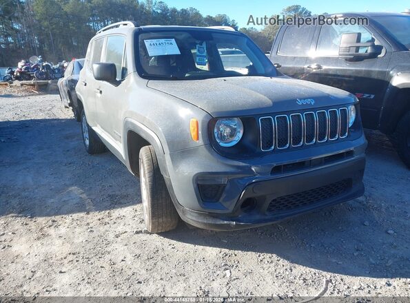 ZACNJBAB9KPK73754 2019 JEEP RENEGADE Gray Przód prawy