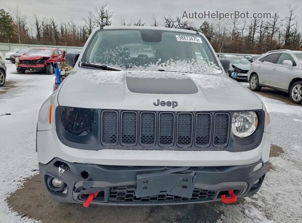 ZACNJBC18LPL84964 2020 JEEP RENEGADE Silver Front view