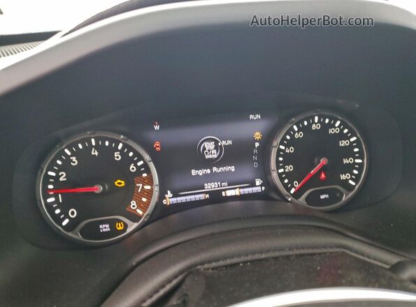 ZACNJBC18LPL84964 2020 JEEP RENEGADE Silver Instrument cluster view