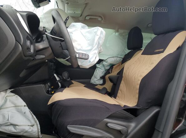 ZACNJCAB1MPM30587 2021 JEEP RENEGADE Black Front interior view