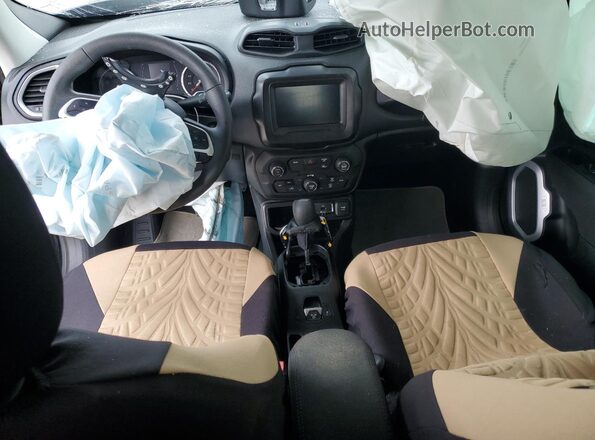 ZACNJCAB1MPM30587 2021 JEEP RENEGADE Black Dashboard view