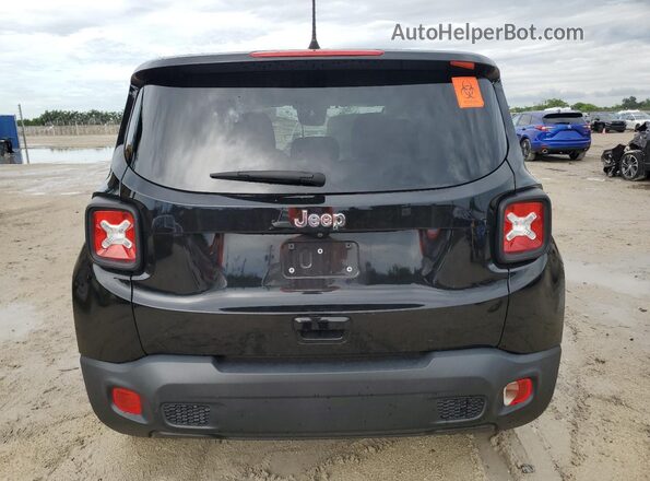 ZACNJCAB1MPM30587 2021 JEEP RENEGADE Black Rear view