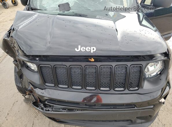 ZACNJCAB1MPM30587 2021 JEEP RENEGADE Black Engine compartment view