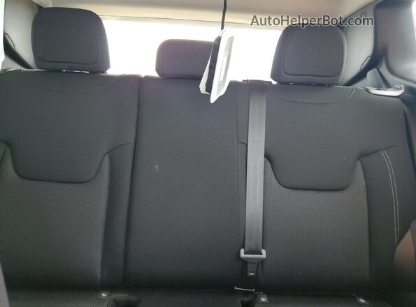 ZACNJCAB1MPM30587 2021 JEEP RENEGADE Black Rear seats view