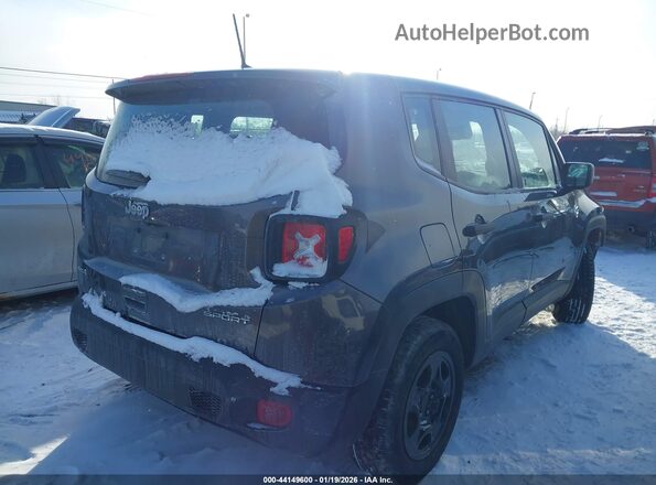ZACNJDAB3MPM51673 2021 JEEP RENEGADE Gray Rear right