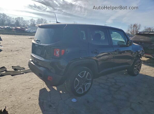 ZACNJDABXMPN31987 2021 JEEP RENEGADE Black Հետևի աջ