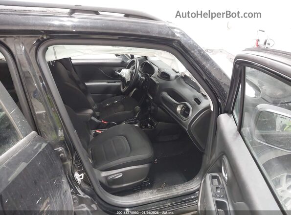 ZACNJDB13NPN86711 2022 JEEP RENEGADE Black Widok wnętrza z przodu