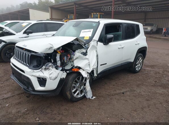 ZACNJDB14PPP36828 2023 JEEP RENEGADE White Front left