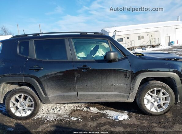 ZACNJDB14PPP61468 2023 JEEP RENEGADE Black უკანა სალონის ხედი