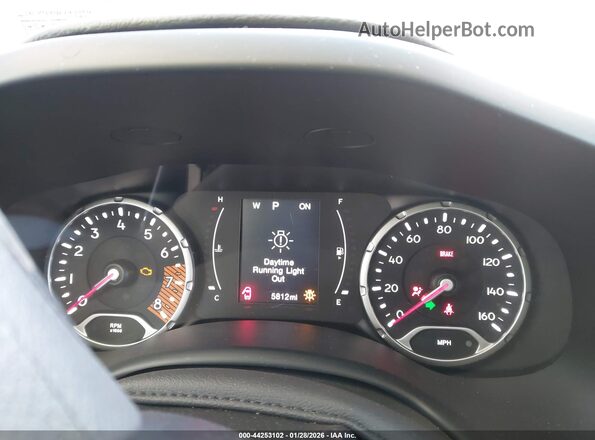 ZACNJDB14PPP61468 2023 JEEP RENEGADE Black უკანა სავარძლების ხედი