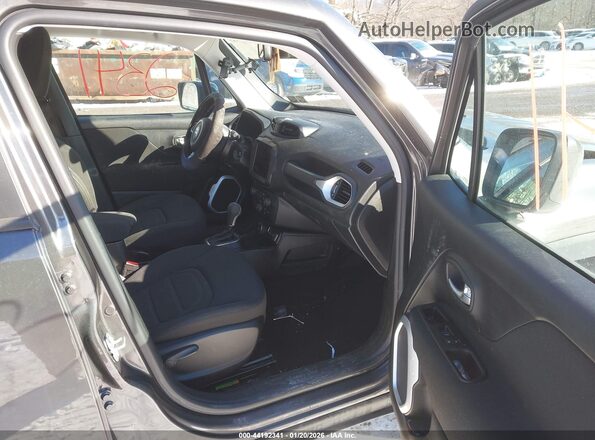 ZACNJDB15MPM22200 2021 JEEP RENEGADE Серый Вид салона спереди