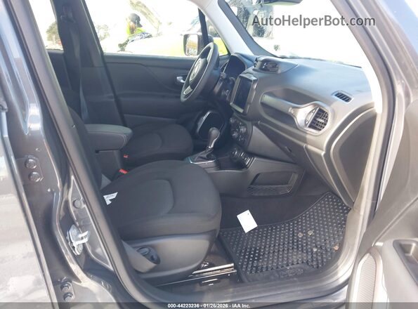 ZACNJDB15PPP57381 2023 JEEP RENEGADE Gray წინა სალონის ხედი