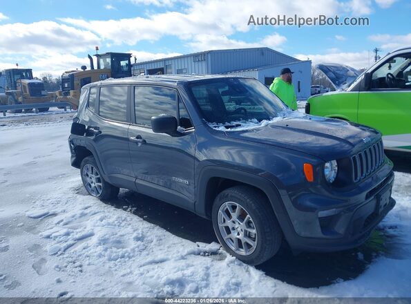 ZACNJDB15PPP57381 2023 JEEP RENEGADE Gray ხელსაწყოთა პანელის ხედი