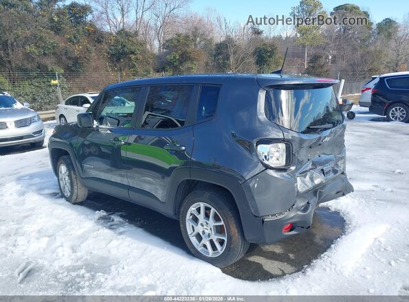 ZACNJDB15PPP57381 2023 JEEP RENEGADE Gray უკანა სალონის ხედი