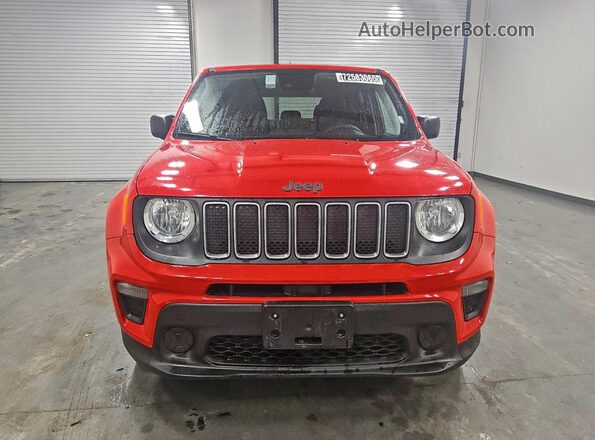 ZACNJDB17PPP72402 2023 JEEP RENEGADE Red წინა ხედი