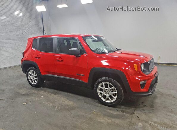 ZACNJDB17PPP72402 2023 JEEP RENEGADE Red წინა მარჯვენა