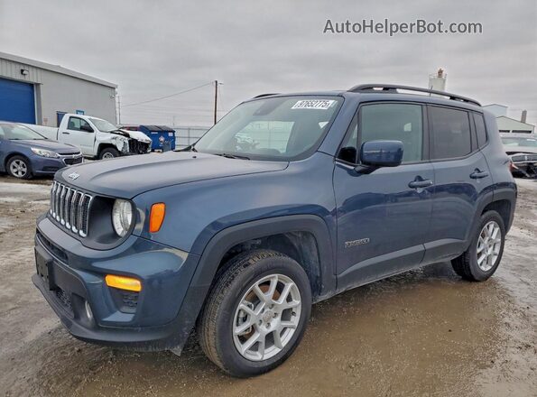 ZACNJDBB4MPN14939 2021 JEEP RENEGADE Blue Przód lewy
