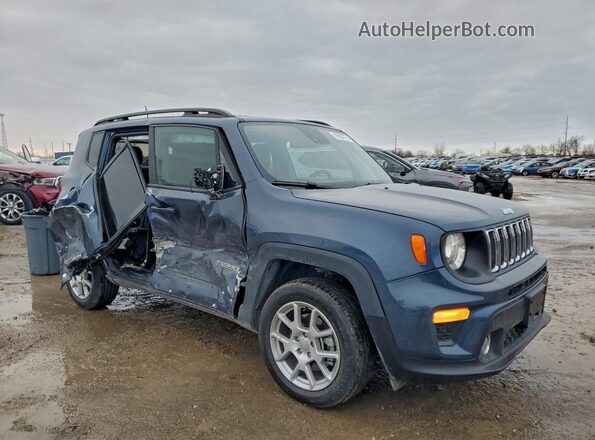ZACNJDBB4MPN14939 2021 JEEP RENEGADE Blue Przód prawy