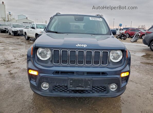 ZACNJDBB4MPN14939 2021 JEEP RENEGADE Blue Widok z przodu