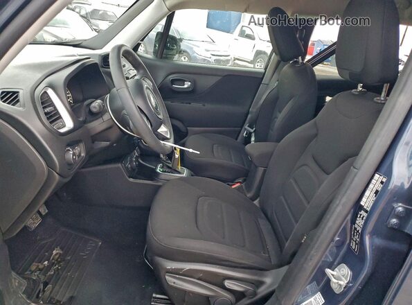 ZACNJDBB4MPN14939 2021 JEEP RENEGADE Blue Widok wnętrza z przodu