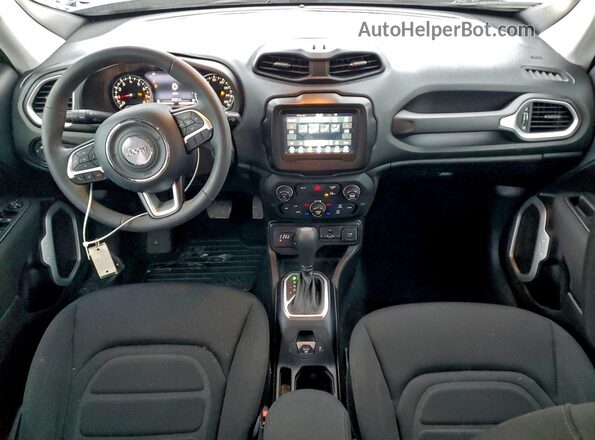 ZACNJDBB4MPN14939 2021 JEEP RENEGADE Blue Widok deski rozdzielczej