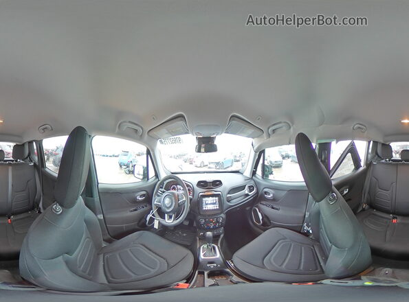 ZACNJDBB4MPN14939 2021 JEEP RENEGADE Blue Widok wnętrza 360 stopni
