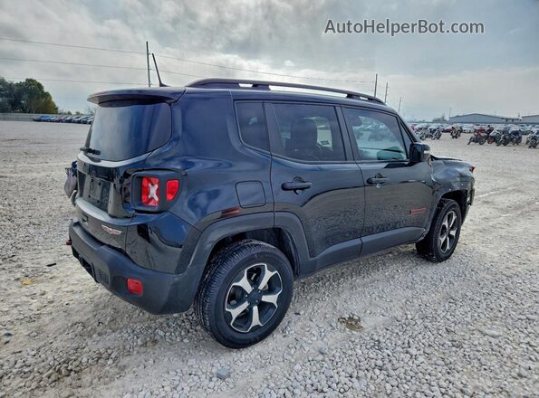 ZACNJDC12NPN86875 2022 JEEP RENEGADE Black უკანა მარჯვენა