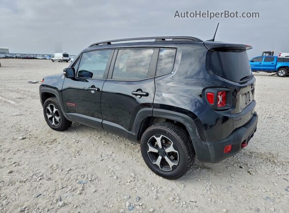 ZACNJDC12NPN86875 2022 JEEP RENEGADE Black უკანა მარცხენა