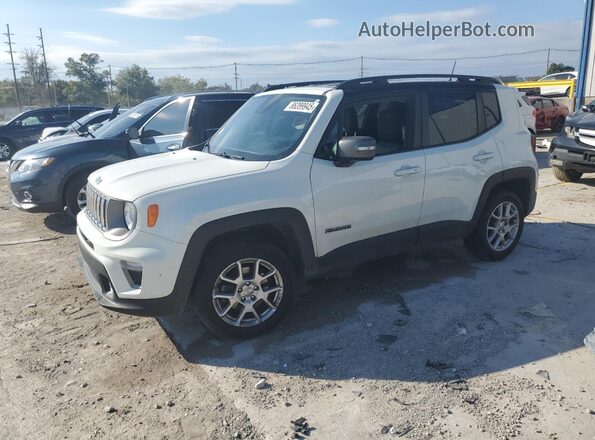 ZACNJDD16MPM43683 2021 JEEP RENEGADE White Przód lewy