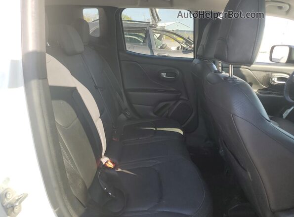 ZACNJDD16MPM43683 2021 JEEP RENEGADE White Widok wnętrza z tyłu